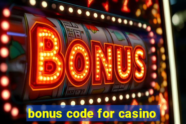 bonus code for casino