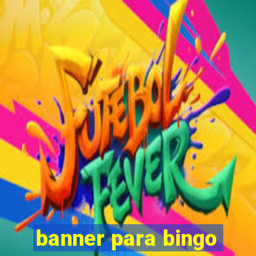 banner para bingo