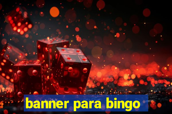 banner para bingo