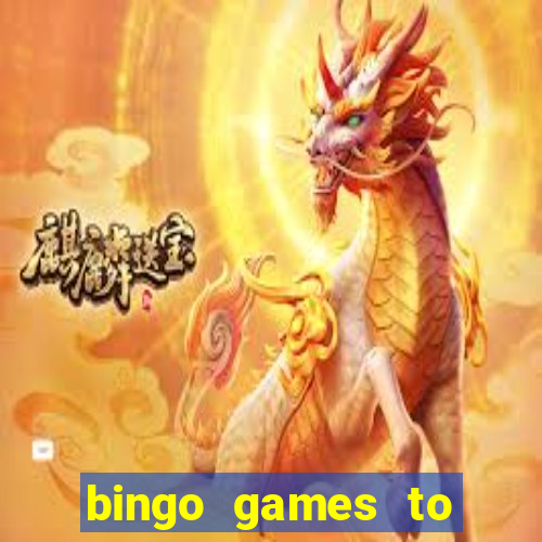 bingo games to play at home