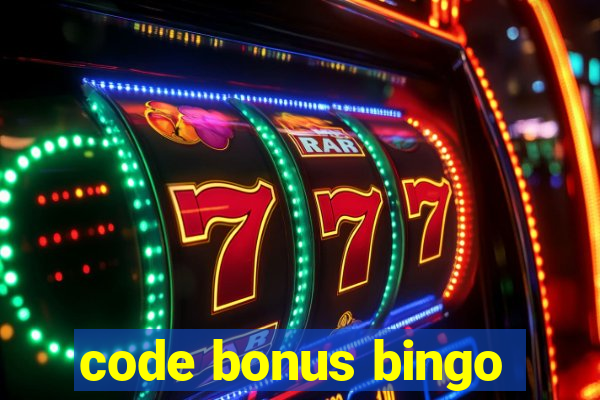 code bonus bingo