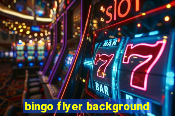 bingo flyer background