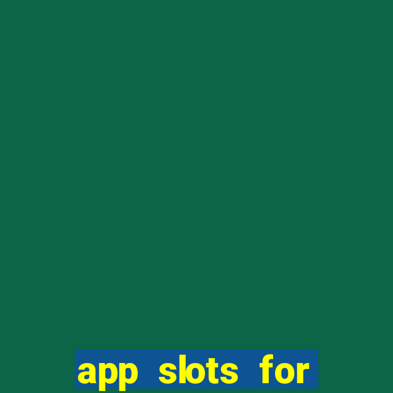 app slots for bingo paga mesmo