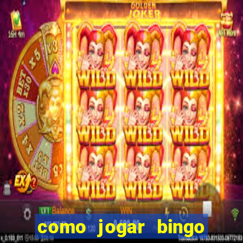 como jogar bingo no celular