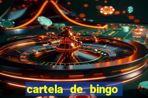 cartela de bingo ate 50