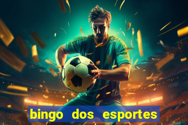 bingo dos esportes para imprimir