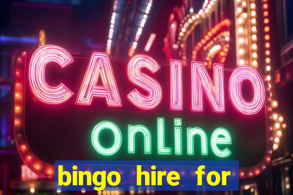 bingo hire for parties leigh