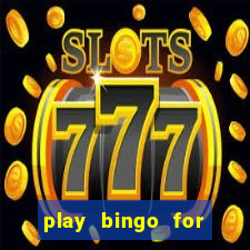 play bingo for money no deposit