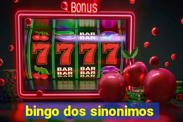 bingo dos sinonimos