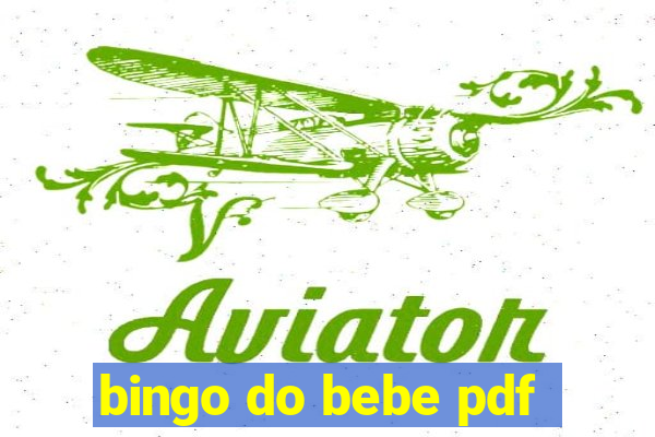 bingo do bebe pdf