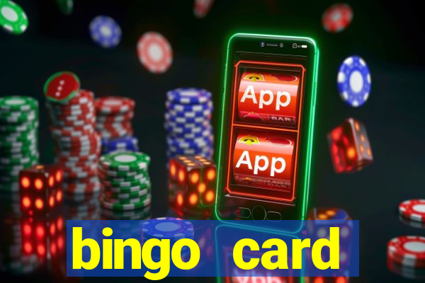 bingo card generator with pictures