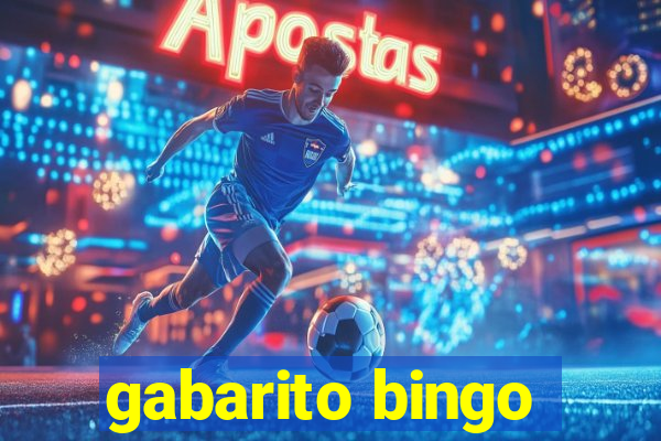 gabarito bingo