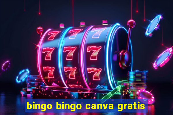 bingo bingo canva gratis