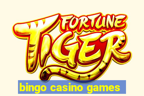 bingo casino games