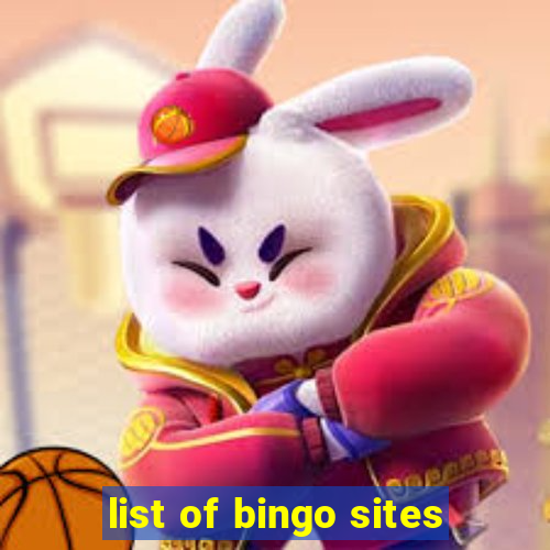 list of bingo sites