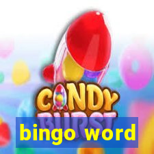 bingo word