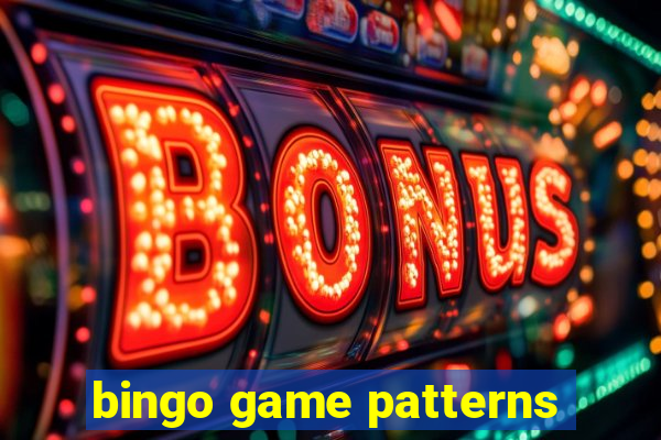 bingo game patterns