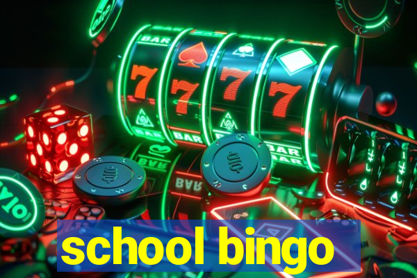 school bingo