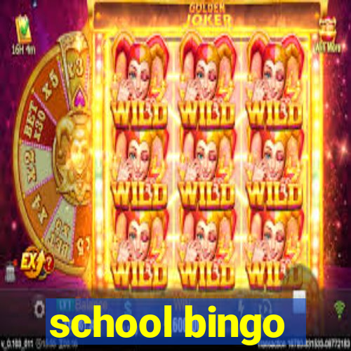 school bingo