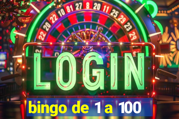 bingo de 1 a 100