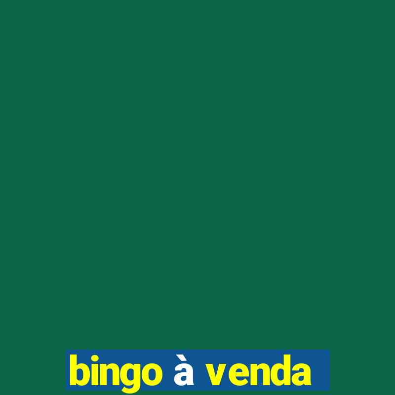 bingo à venda