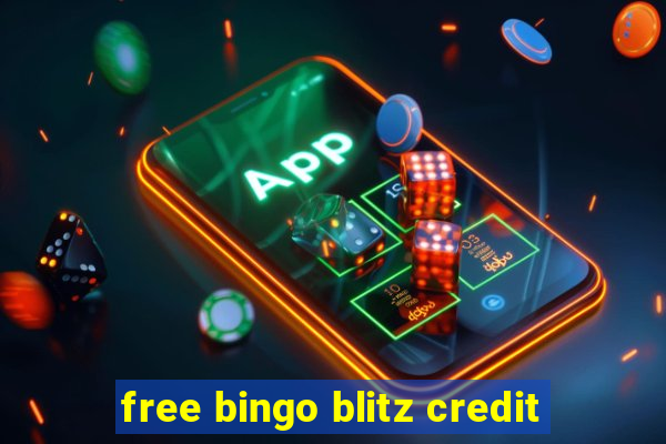 free bingo blitz credit