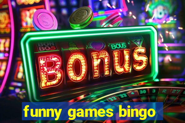 funny games bingo