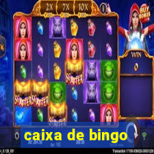 caixa de bingo