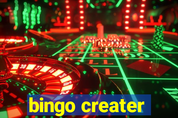 bingo creater