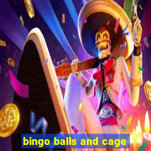 bingo balls and cage