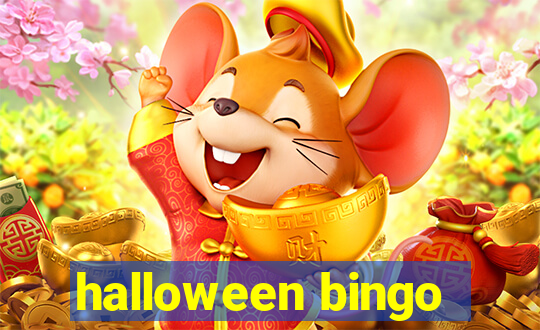 halloween bingo