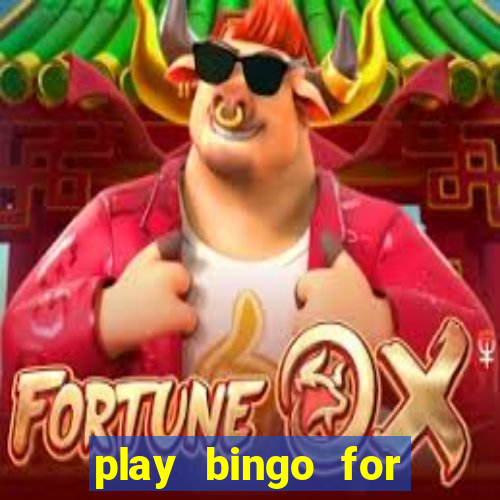 play bingo for money online