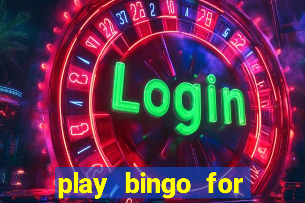 play bingo for money online