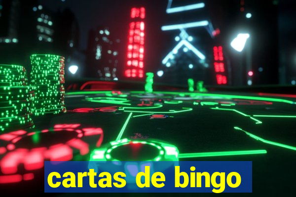 cartas de bingo