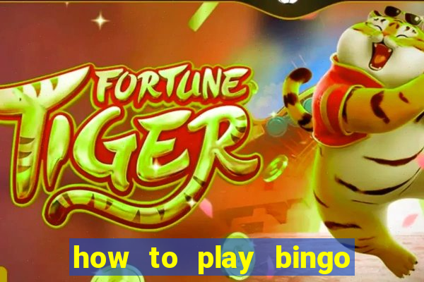 how to play bingo at home