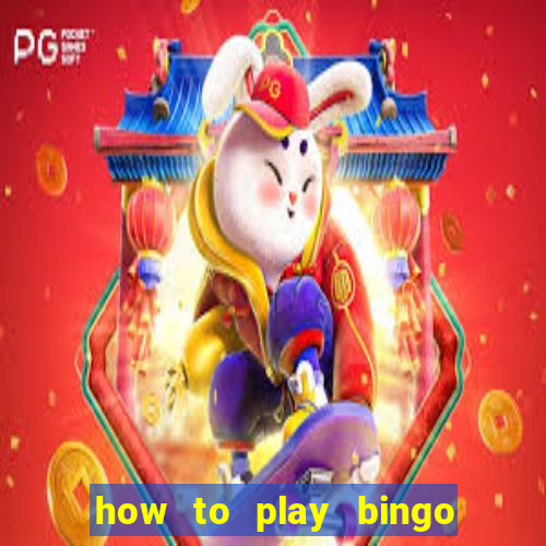 how to play bingo at home