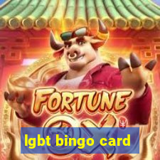 lgbt bingo card