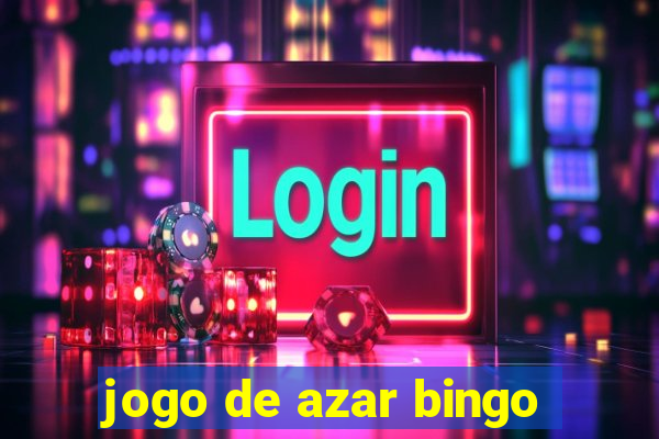 jogo de azar bingo