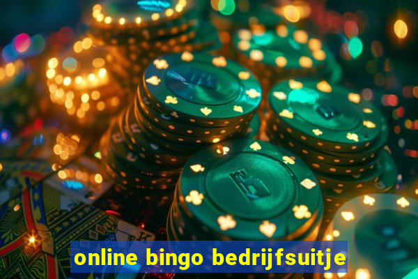 online bingo bedrijfsuitje