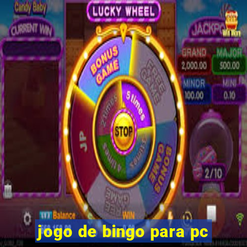 jogo de bingo para pc