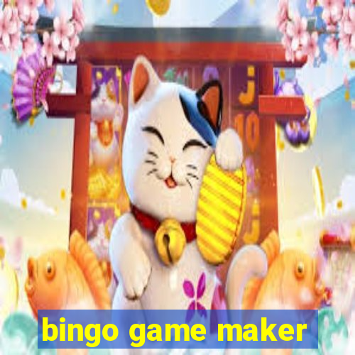 bingo game maker