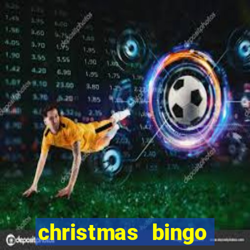 christmas bingo card generator