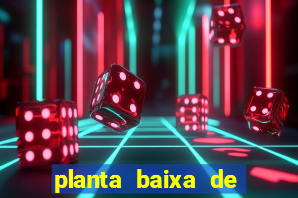 planta baixa de campo de futebol society