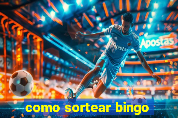 como sortear bingo