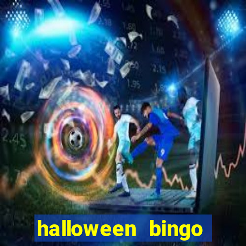 halloween bingo cards with numbers