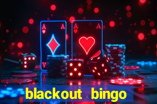 blackout bingo promo code