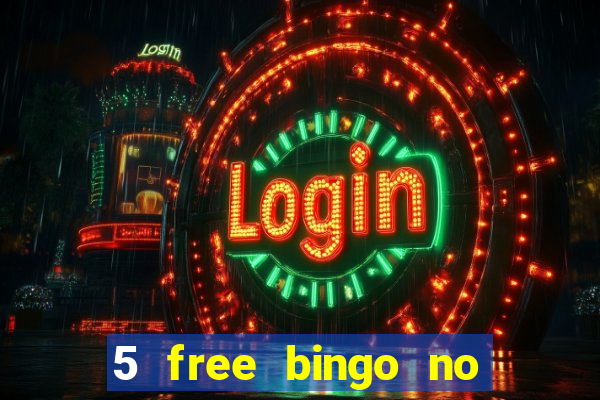 5 free bingo no deposit required