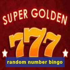 random number bingo